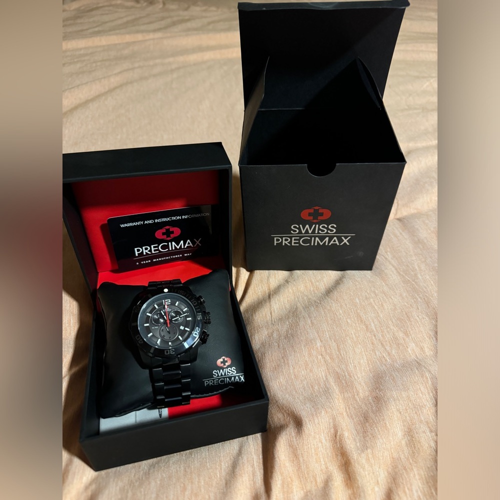 Swiss Precimax Watch. Brand New In Box. Never worn.